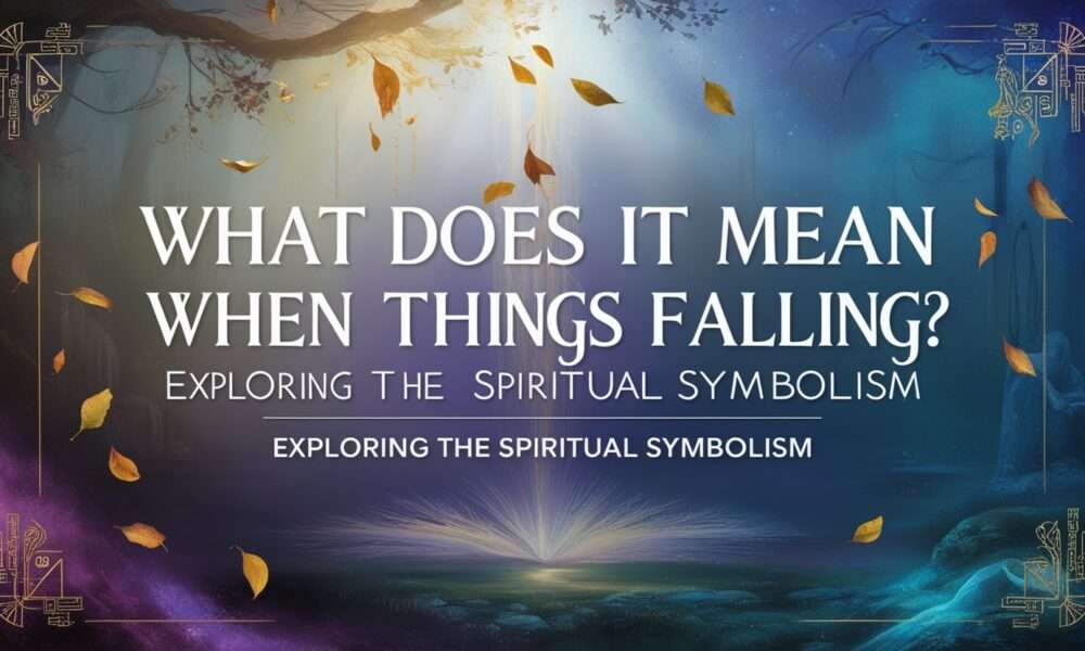 What Does It Mean When Things Keep Falling? Exploring the Spiritual Symbolism