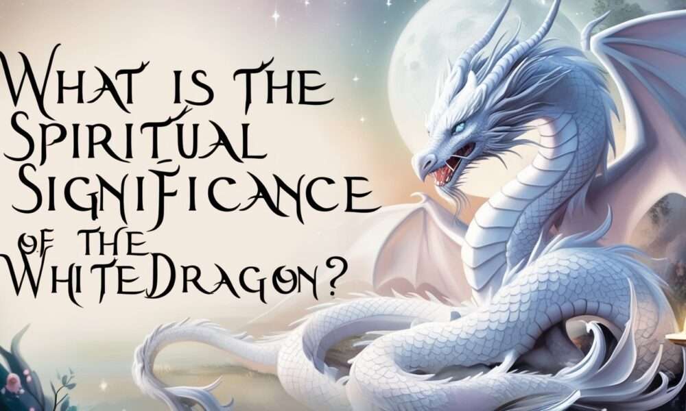 What is the spiritual significance of the white dragon?