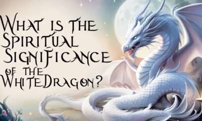 What is the spiritual significance of the white dragon?