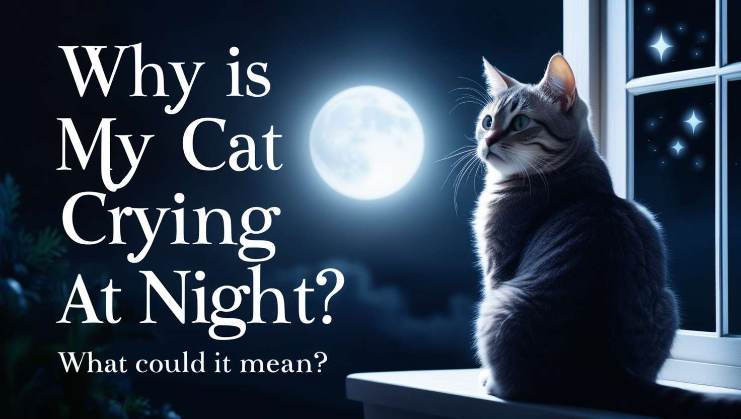 Why is My Cat Crying at Night? What Could It Mean?