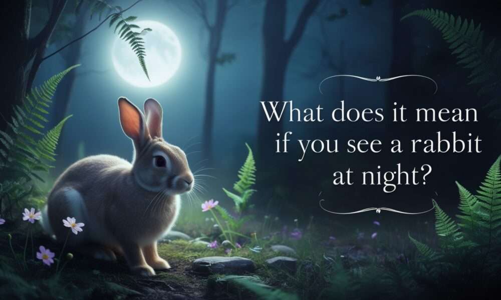 What Does It Mean If You See a Rabbit at Night?