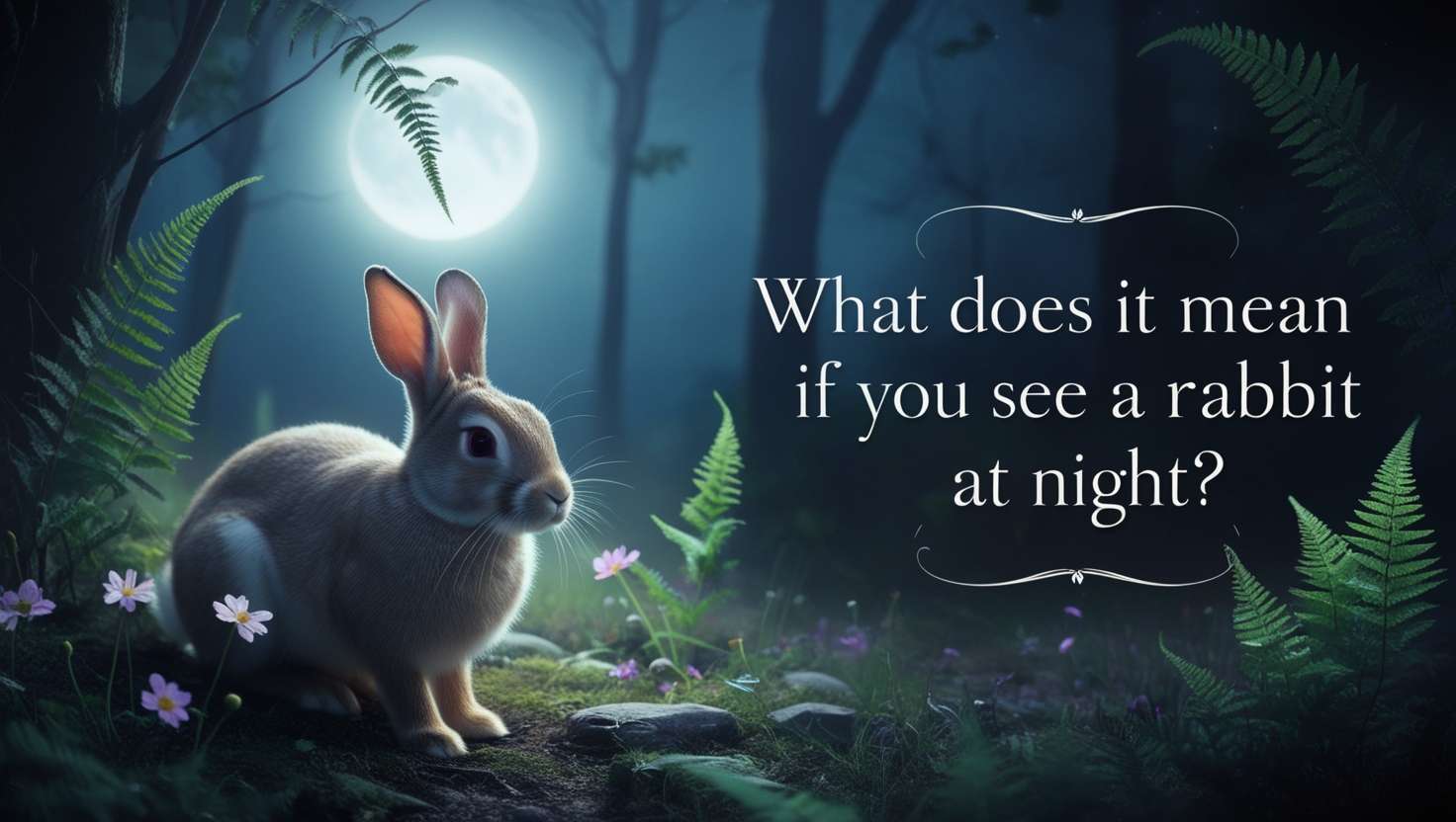 What Does It Mean If You See a Rabbit at Night?