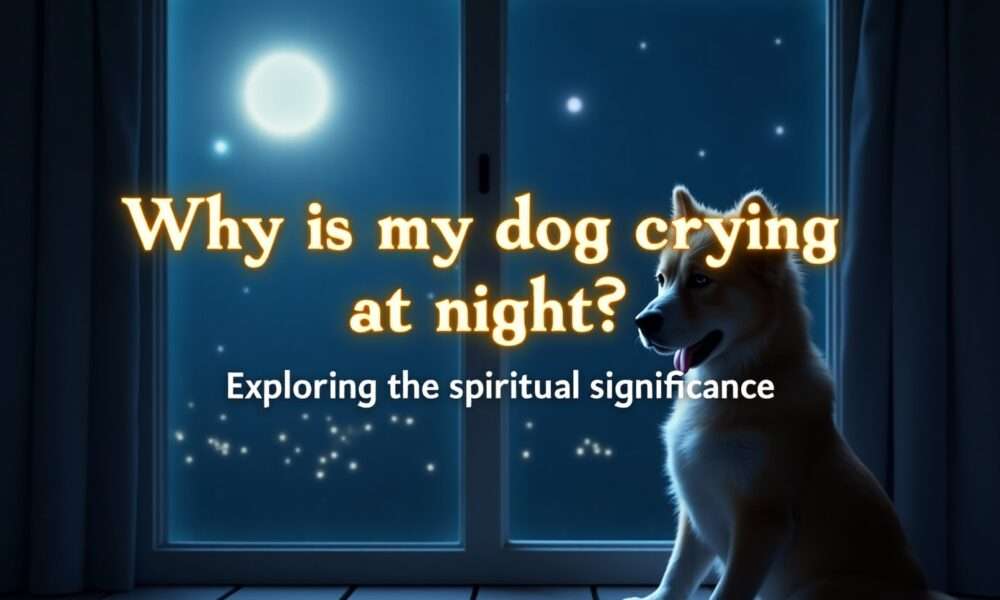 dog crying at night