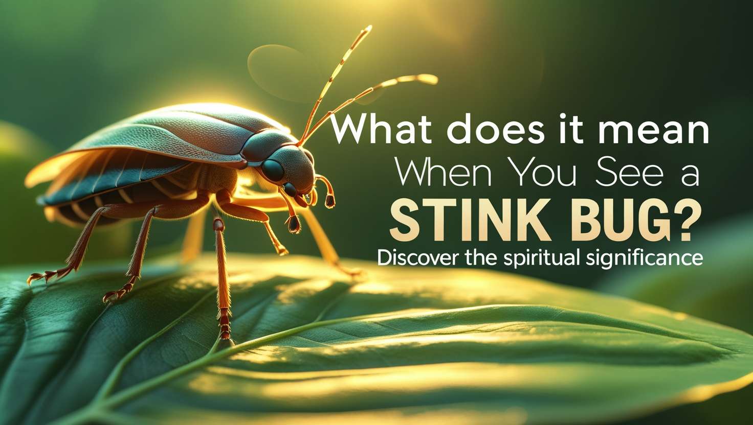 What Does It Mean When You See a Stink Bug