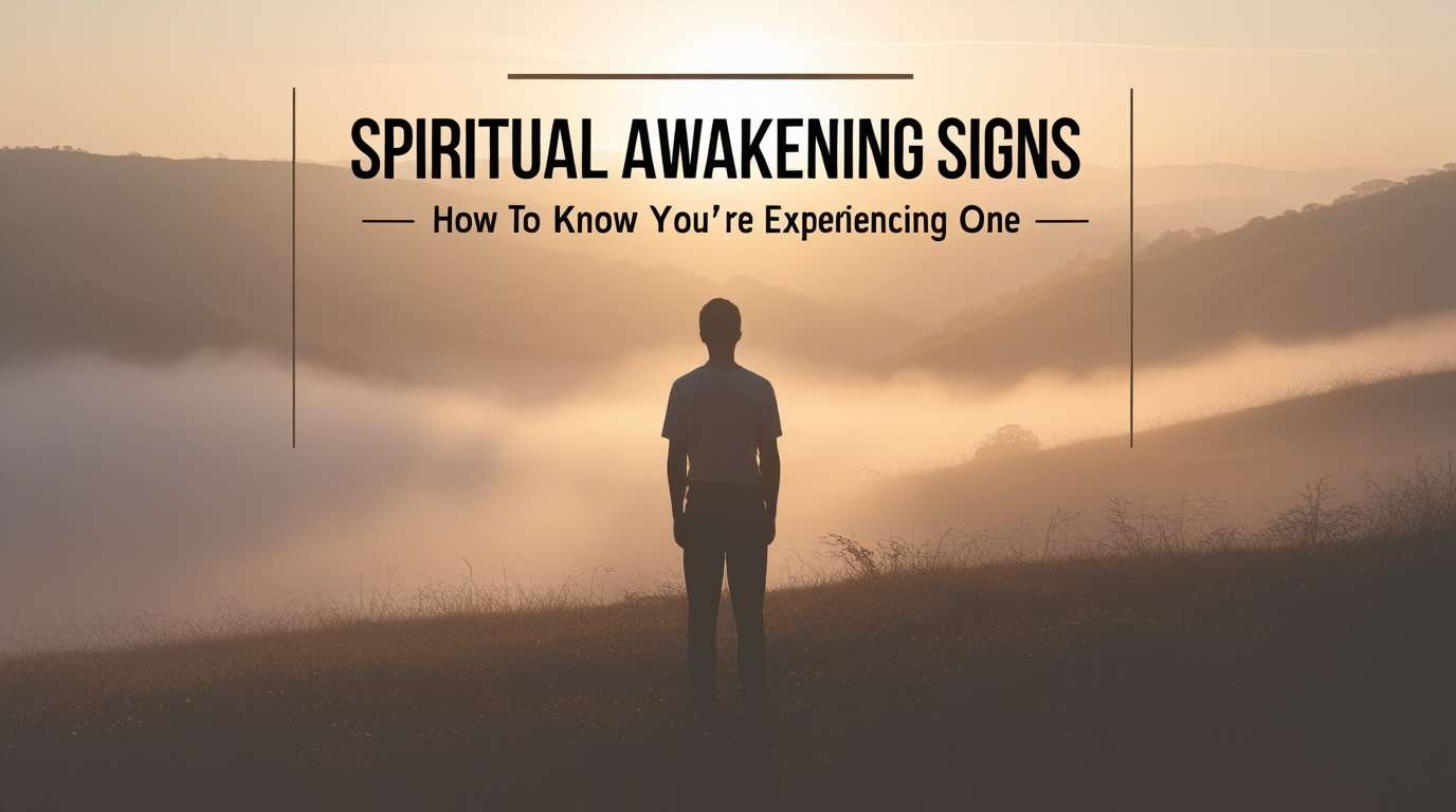 Spiritual Awakening Signs